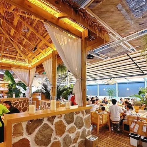 cafes and restaurants